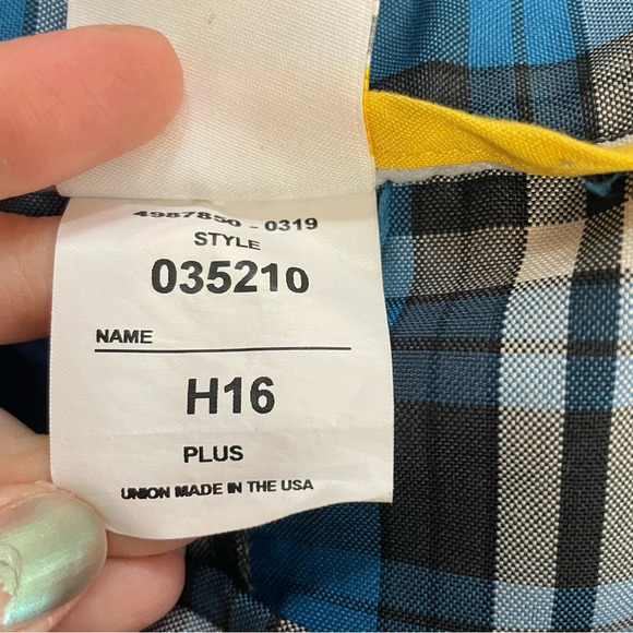 Dennis school uniform Double Tab Pleated Skort blue girls H16 plus - Picture 8 of 10